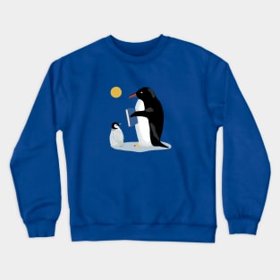 Penguins Reading Crewneck Sweatshirt